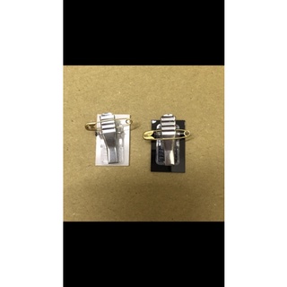 Combo 3 kẹp tang mica trắng và 3 kẹp tang mica đen