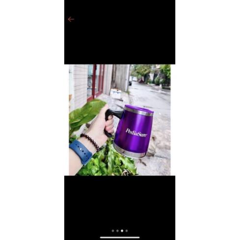 🥃🥃 Ly inox CÁCH NHIỆT - CÓ QUAI CẦM HKM Pediasure