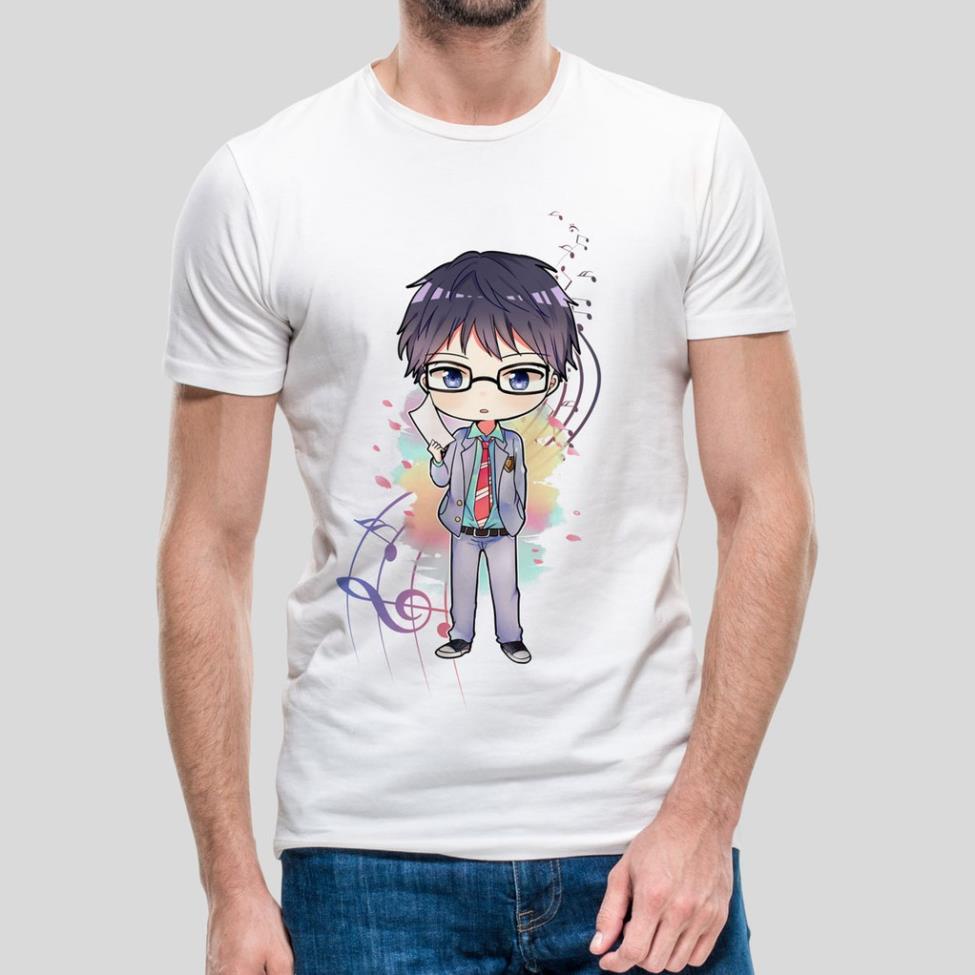 Áo thun nam nữ  Your Lie In April 01 - Arima