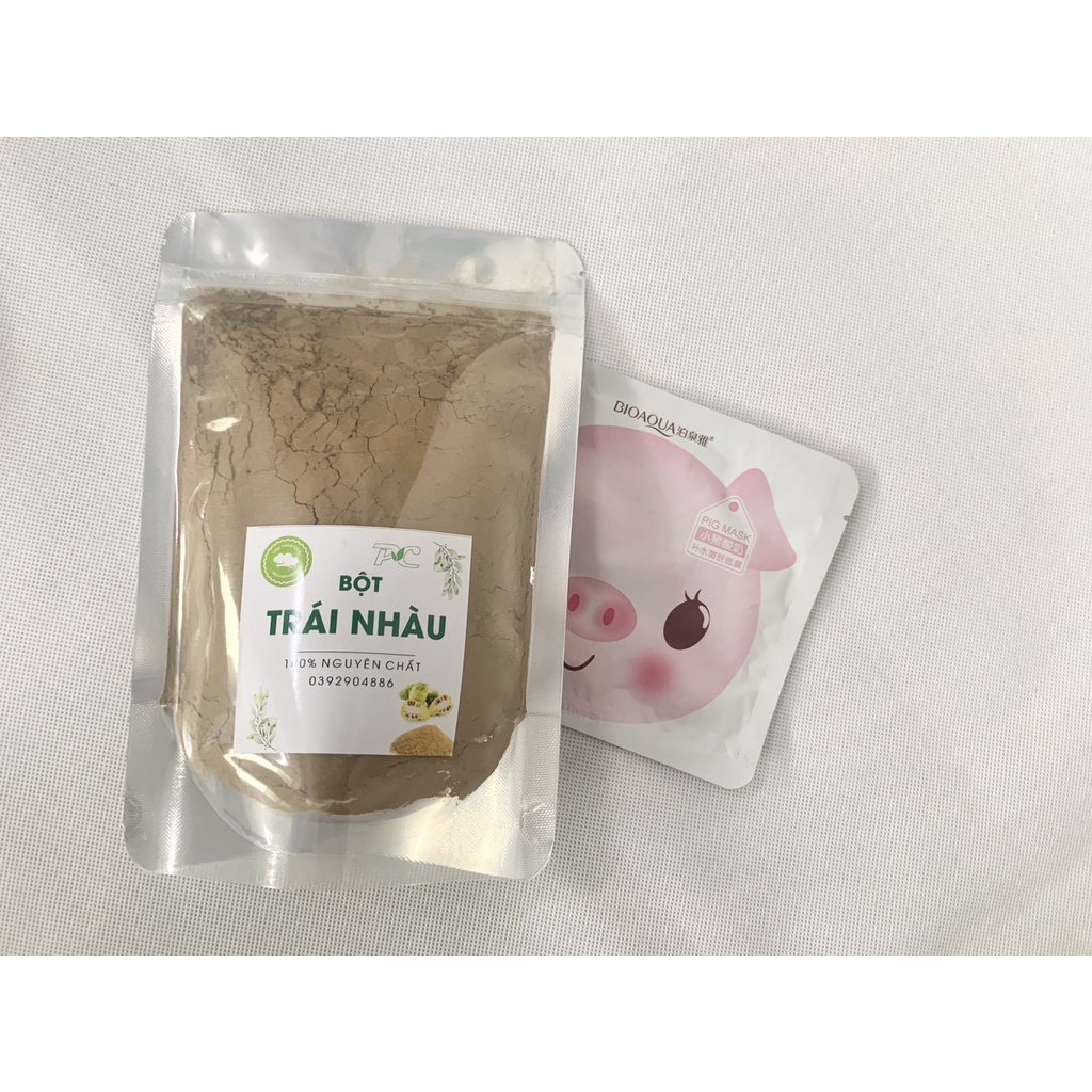 Bột trái nhàu chín nguyên chất dùng giảm cân, đẹp da, đẹp tóc (50gram-100gram-200gram)