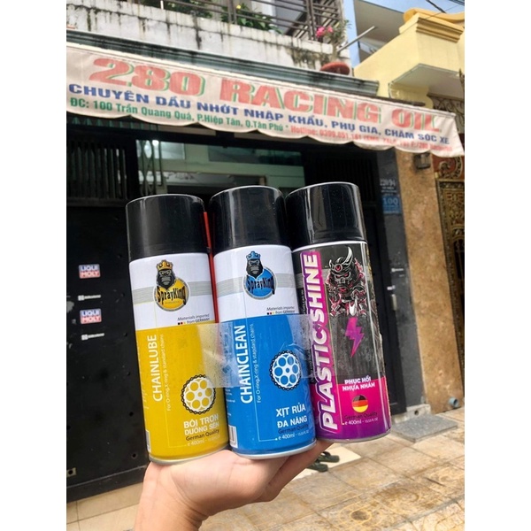 [Mã LIFEAU5SALE giảm 20k đơn 50k] COMBO VỆ SINH SÊN, DƯỠNG SÊN, PHỤC HỒI NHỰA NHÁM SPRAYKING ❤️