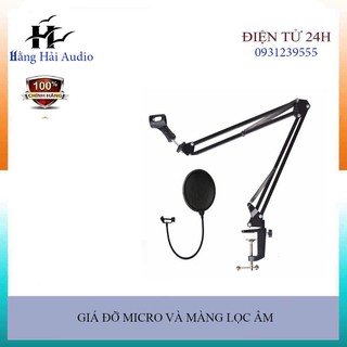 Chân kẹp và giá đỡ mic