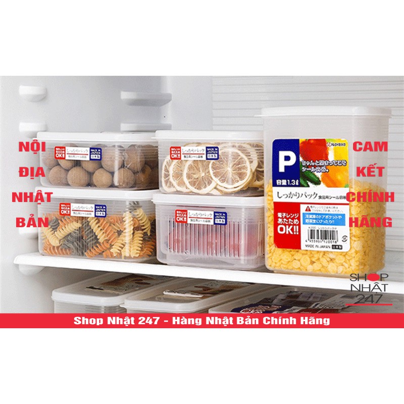 Hộp Nhựa Đựng Thực Phẩm Cao Cấp Nakaya 900ml - Nội Địa Nhật