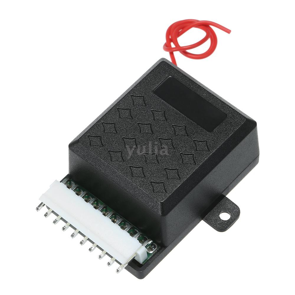 Ổ khóa ô tô từ xa không cần chìa khóa 12V có 2 điều khiển từ xa