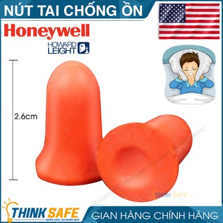 Nút tai chống ồn Honeywell MAX1 chất liệu foam mềm, nhét tai chống ồn cấu tạo bọt biển - Bảo Hộ Thinksafe