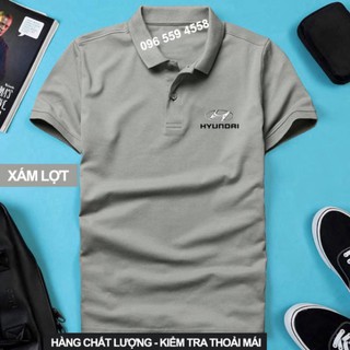 Áo thun Polo Hyundai Cao Cấp - Polo có cổ Logo Hãng Xe Ô tô nhiều màu sang trọng, lịch lãm, đẳng cấp, thời trang Polo St