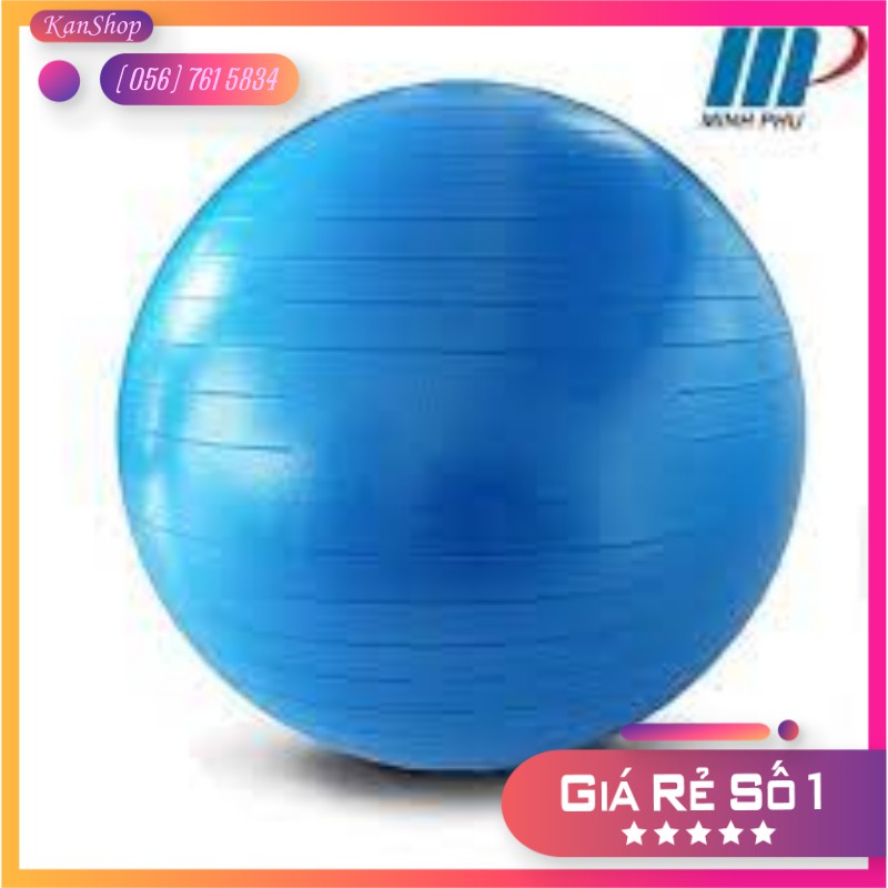 Bóng tập YOGA, Banh bóng yoga tập Gym thể hình cao cấp 75cm dày 2mm chống nổ