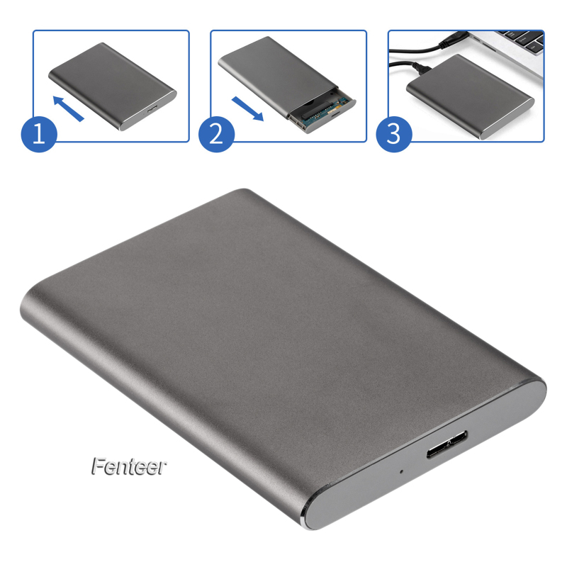 Ổ Cứng Ngoài 2.5 "Usb 3.0 Uasp Sata 4tb Kèm Phụ Kiện