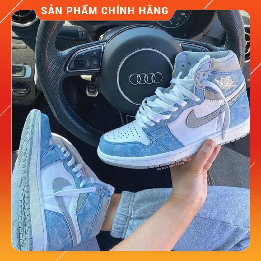 Giày 𝐉𝐨𝐫𝐝𝐚𝐧 1  hyper royal xanh nỉ cao cổ mới, Giày JD1 xanh loang nam nữ hot nhất 2021 | BigBuy360 - bigbuy360.vn