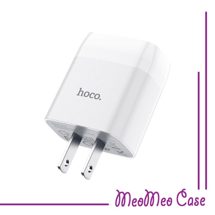 Cốc sạc nhanh cho iphone Hoco C72 2.1A - hỗ trợ sạc nhanh, an toàn