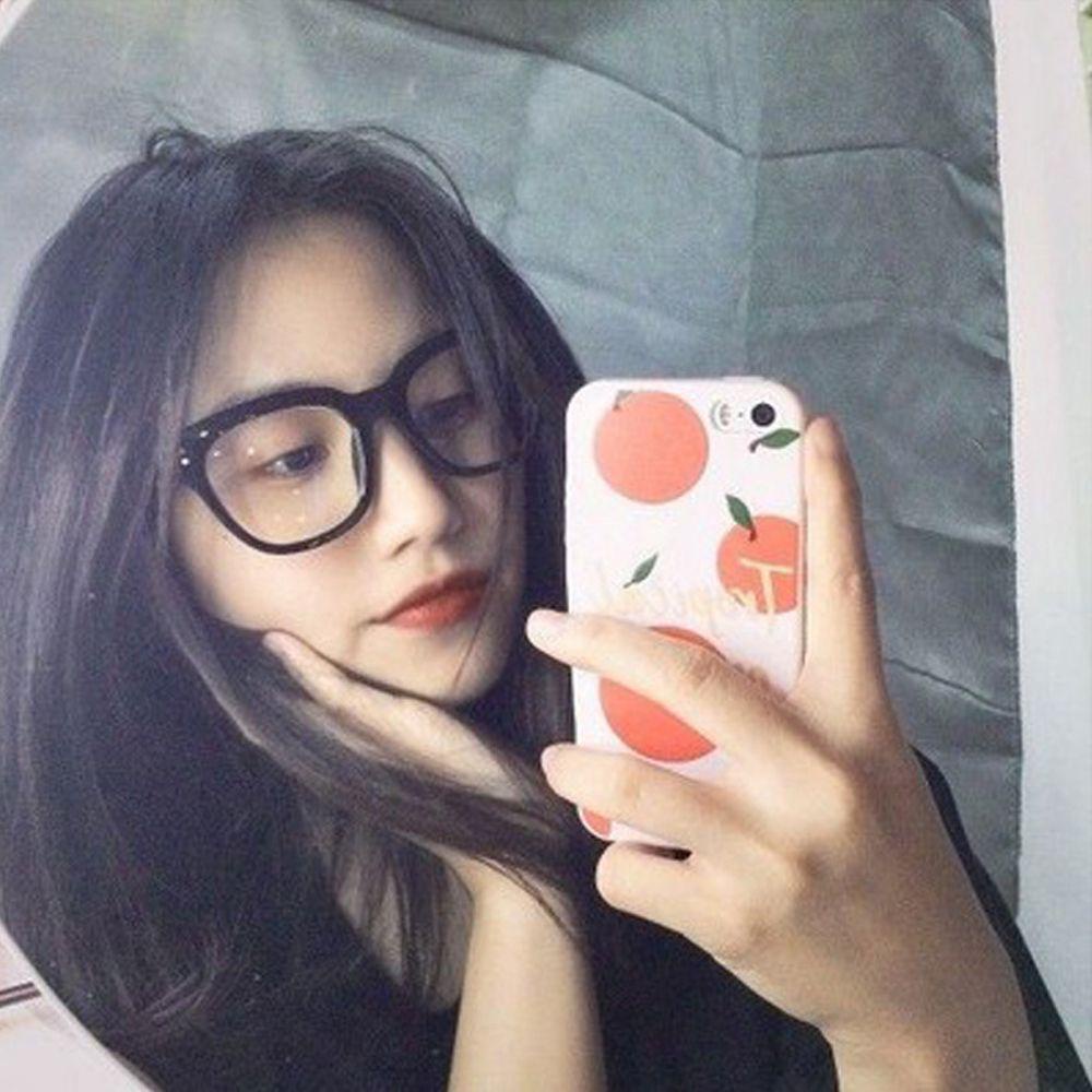 Mắt Kính Gọng Vuông Lớn Chống Ánh Sáng Xanh Thời Trang Vintage Dành Cho Máy Tính