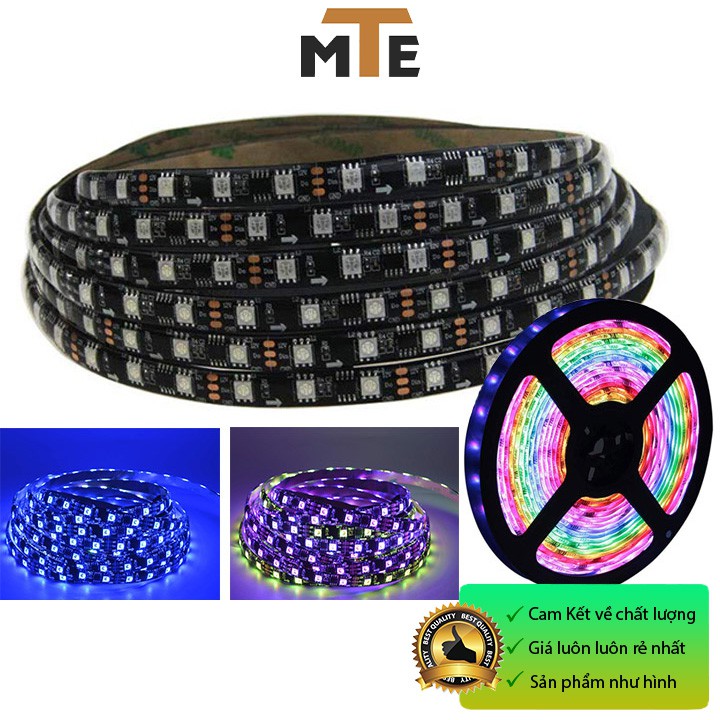 Dây 5 mét LED đổi màu RGB WS2811 12V Loại dán, chống nước IP65 (300 LED)