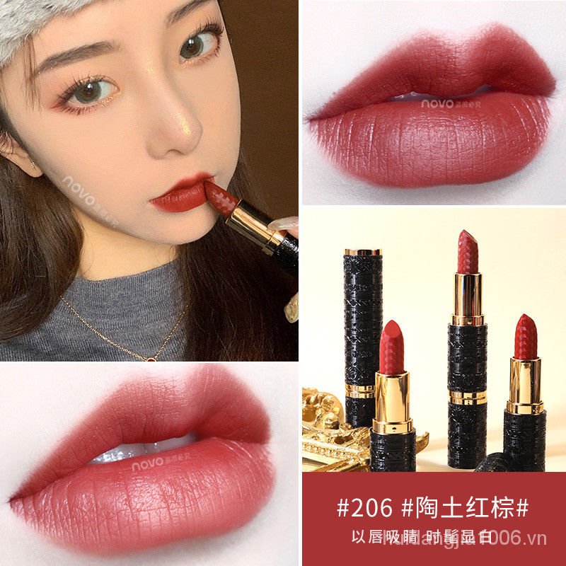 (Hàng Mới Về) Son Môi Novo Dưỡng Ẩm Chống Thấm Nước Không Phai Màu Có Thể Dùng Cho Phụ Nữ Mang Thai | BigBuy360 - bigbuy360.vn