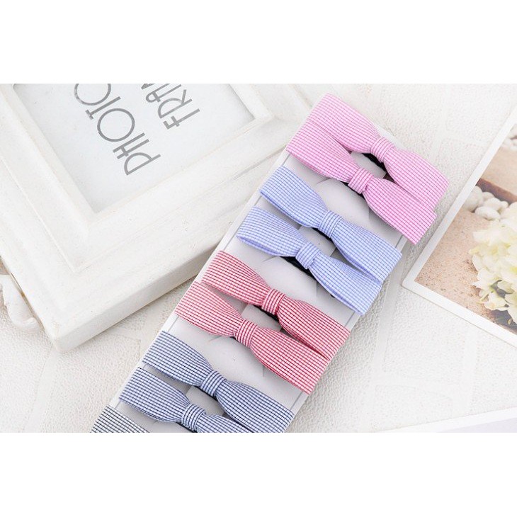 combo 10 kẹp tóc nơ đủ màu. mẫu đẹp sang trọng. giá chỉ 65k/10 cái nha các bạn. hàng có sẵn.