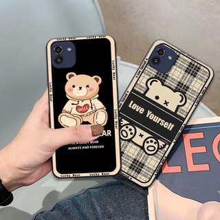 Ốp lưng kính cường lực Samsung A03 họa tiết đáng yêu . Vỏ lưng SS cao cấp LOẠI 1