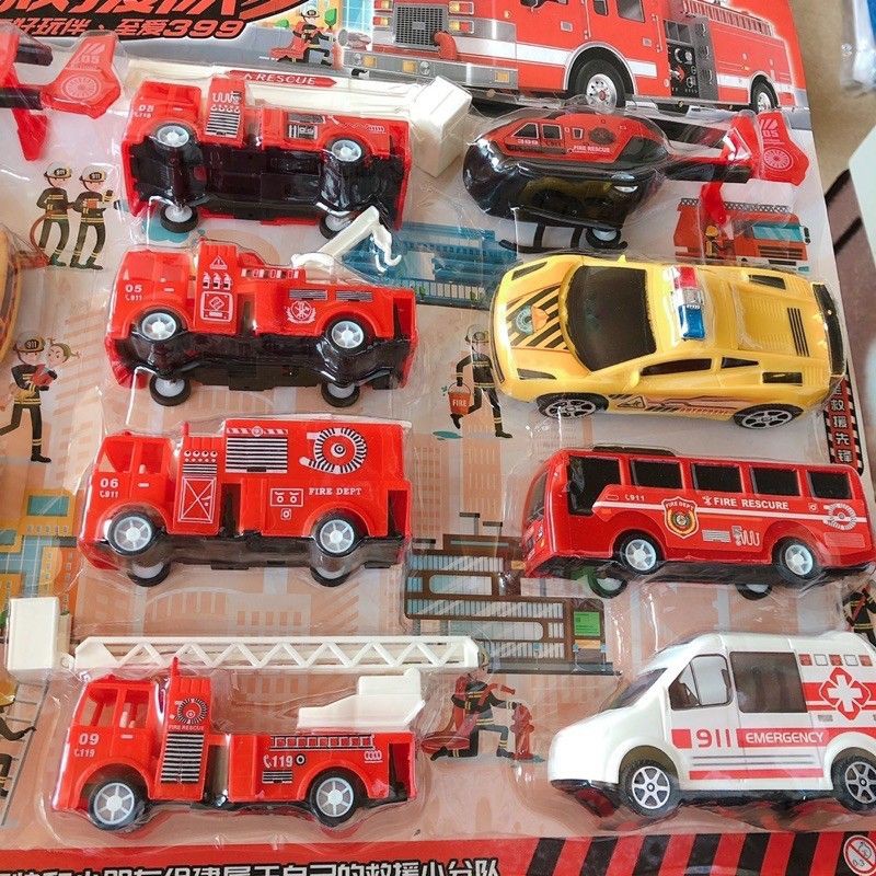 Sỉ vỉ 12 chiếc đồ chơi ô tô máy bay to chạy cót