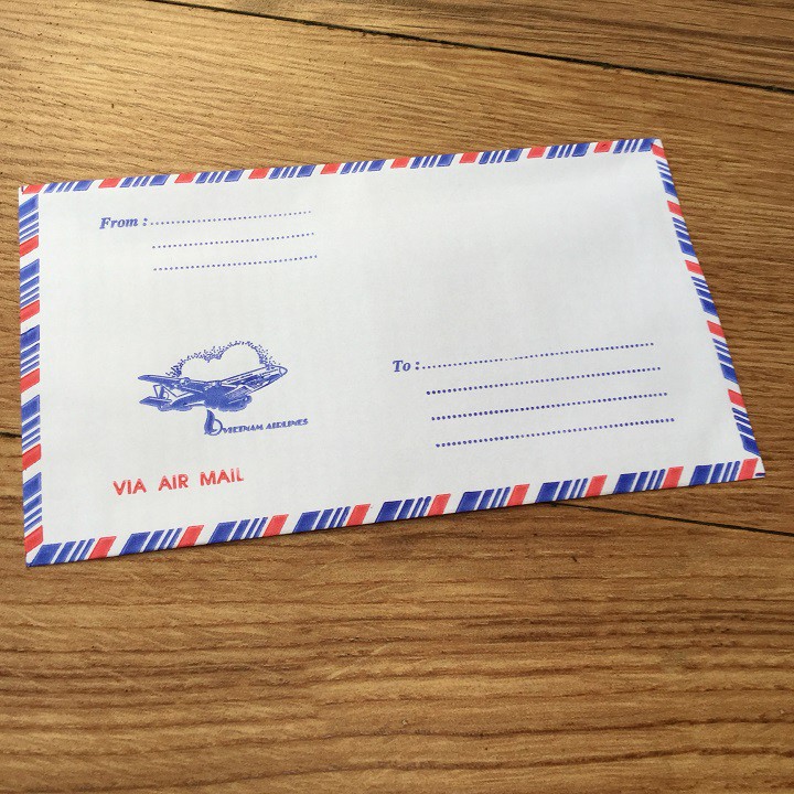 Tập 25 cái Phong bì thư có keo dán sẵn