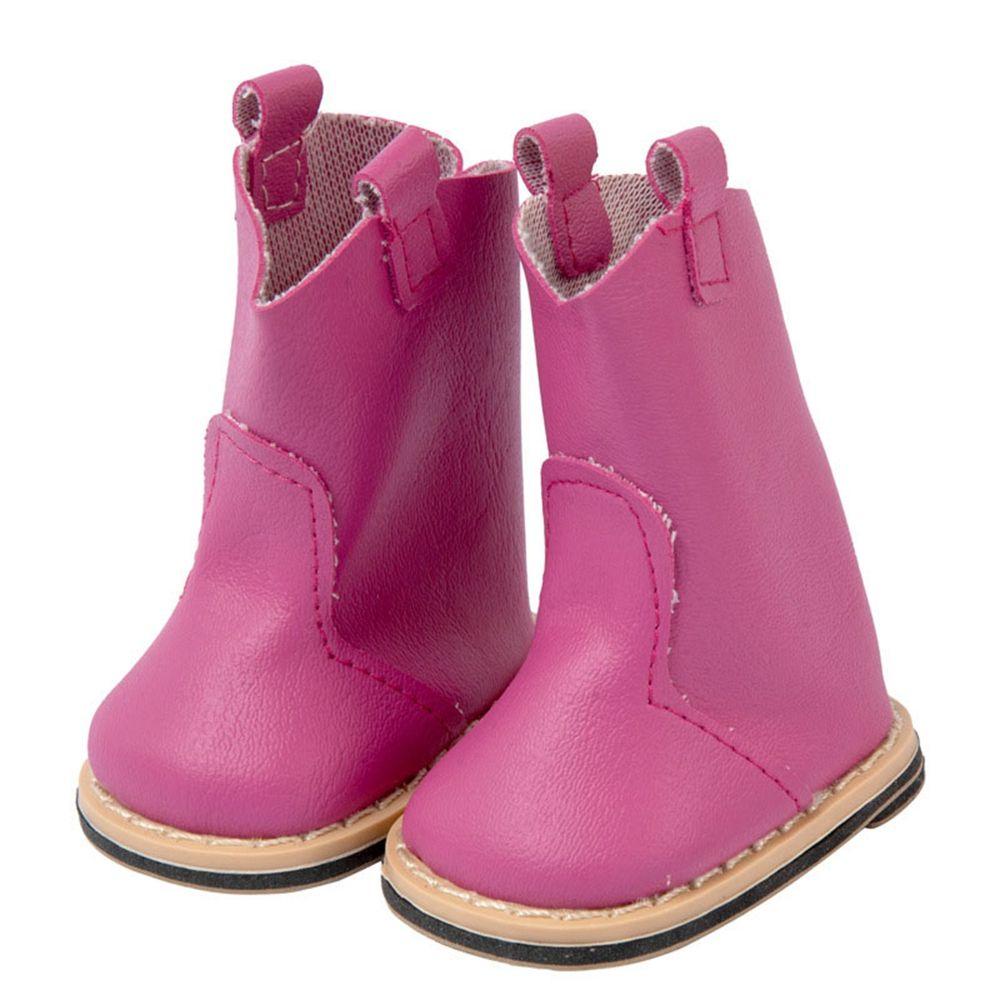 Giày Búp Bê Da PU Phối Hoa Xinh Xắn 5 Màu Tự Chọn Cho Búp Bê 18Inch