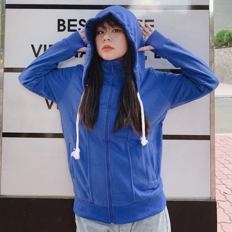 [AKC] Áo khoát trơn xỏ ngón xinh xinh xitin-A594 | BigBuy360 - bigbuy360.vn