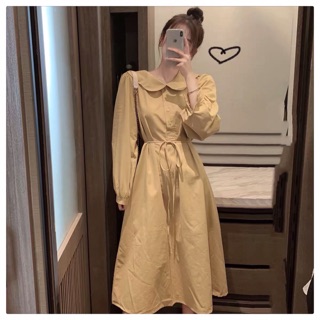 [ORDER] Váy ulzzang dáng dài thắt eo
