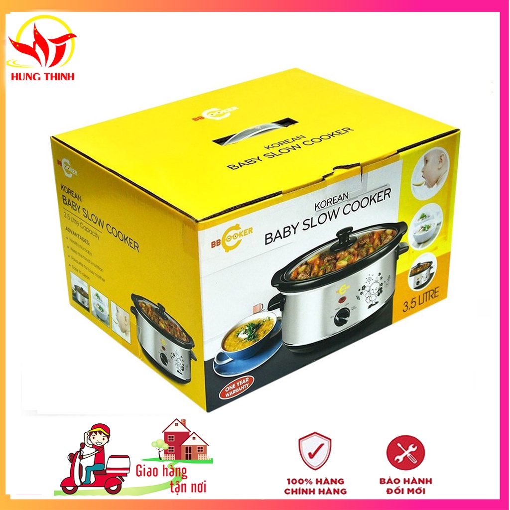 Nồi Nấu Cháo Đa Năng BBCooker BS35 (3.5L) - Hàng chính hãng