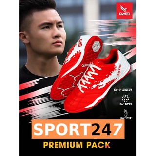 Giày đá bóng nam KAMITO chính hãng QUANG HẢI, giày bóng đá banh sân cỏ nhân tạo [ tặng thêm túi rút đựng giày QH 19 ]
