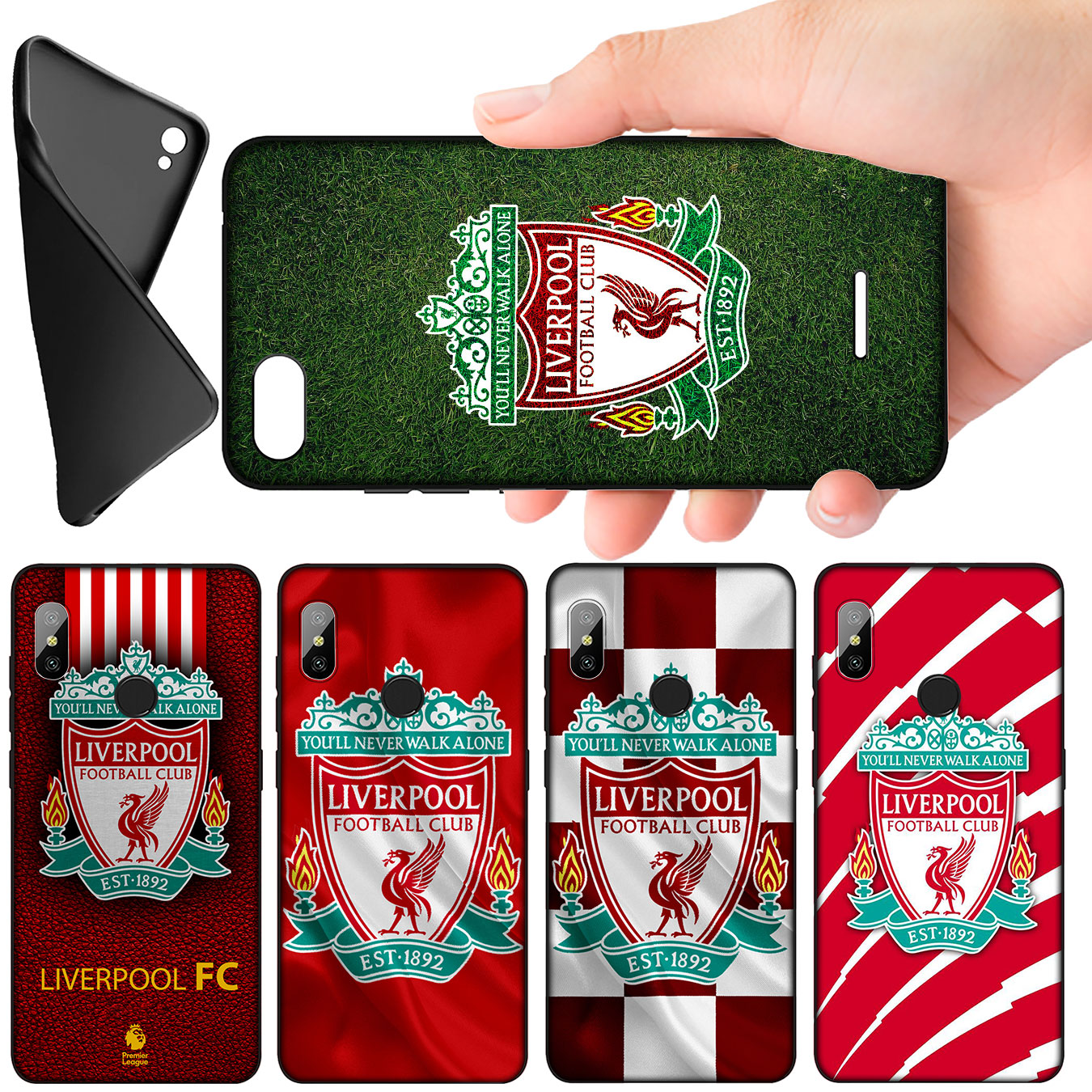 Ốp Điện Thoại Silicon Mềm In Logo Liverpool Cho Samsung Galaxy S21 Ultra S8 Plus M62 F62 A32 A52 A72 A12 S21 + S8 + S21Plus A73