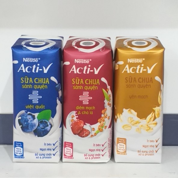 Sữa Chua Uống Cao Cấp Nestle Acti-V 180ml