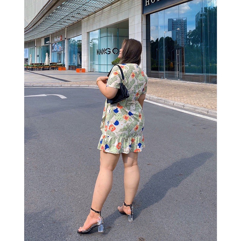Đầm hoa lụa mềm DOKESI - Moana Dress