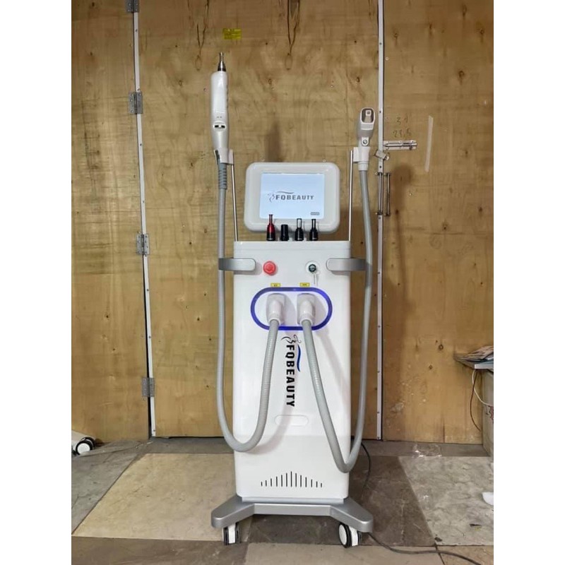 Máy 2in1 laser &amp; triệt lông diode laser