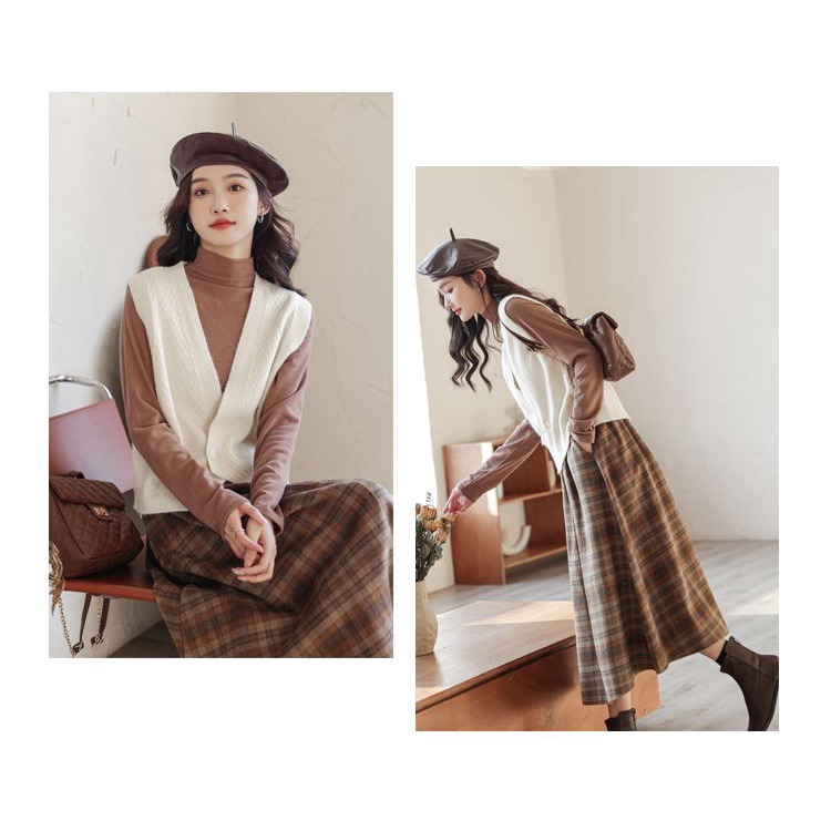 Áo Cardigan Len Dệt Kim Cổ Chữ V Dáng Rộng Phong Cách Retro Thời Trang Mùa Xuân Mới 2022 Dành Cho Nữ