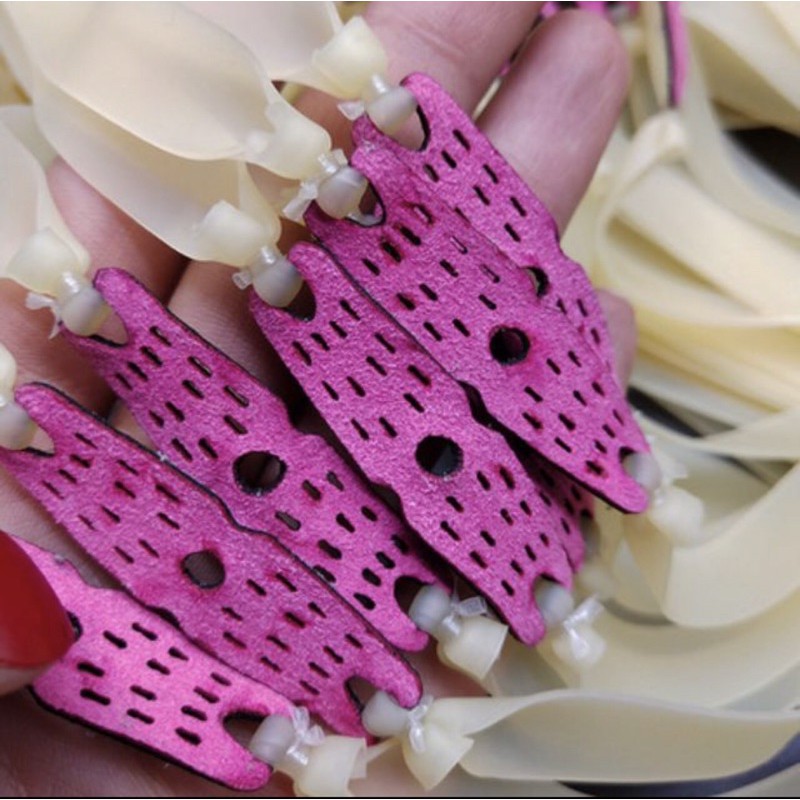 Dây Thun Latex 1mm  Loại 1 Lớp Màu Trắng