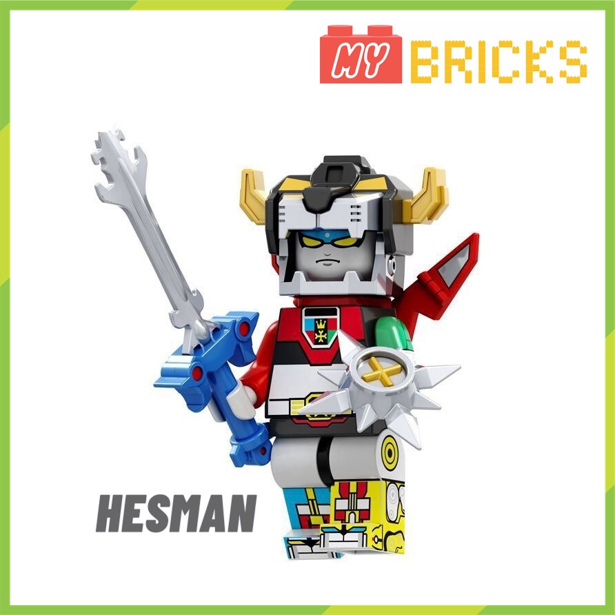 Lắp ráp mô hình dũng sĩ Hesman - Beastmaster - MR7020