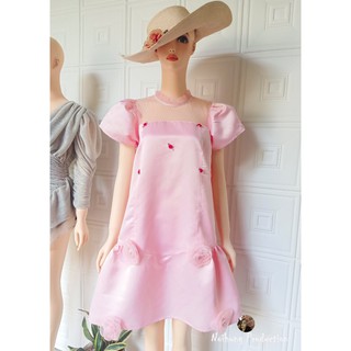 Váy đầm thiết kế dáng suông đuôi cá babydoll bầu bí đi tiệc đẹp xinh chất sịn size m l