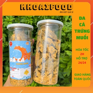Da cá trứng muối, rong biển đủ vị thơm ngon, tiện lợi Khoaifood