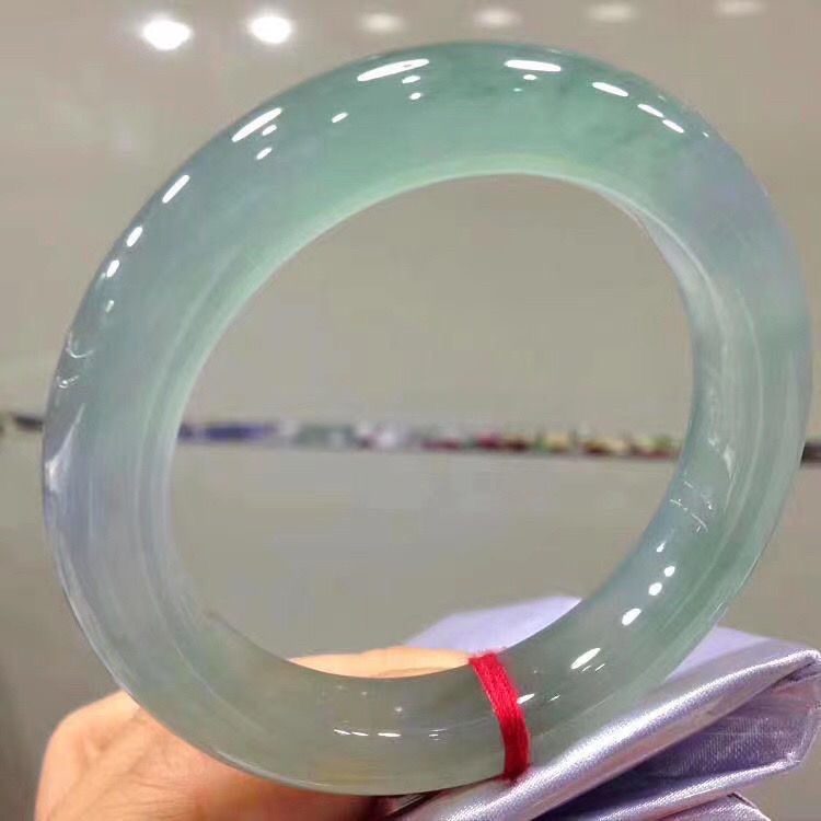 Vòng Tay Ngọc Bích Nước Myanmar Jade Water Quà Tặng Sinh Nhật Cho Nữ