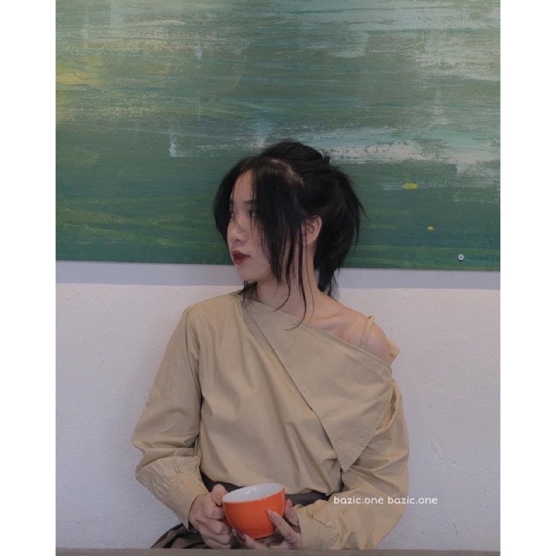 ÁO LỆCH VAI TAY BỒNG