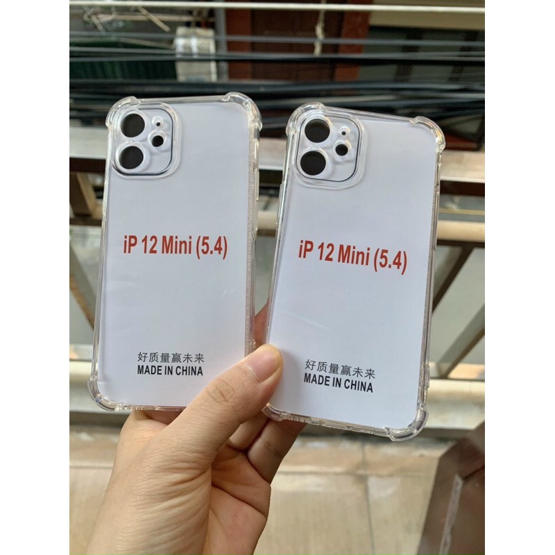 ốp lưng ip trong suốt chống sốc loại dày đủ dòng iphone 6 đến 12promax