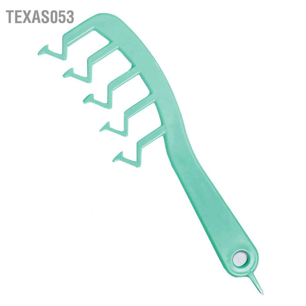 [Hàng mới về] Lược răng thưa hình chữ Z chải tóc tạo kiểu thời trang chuyên nghiệp