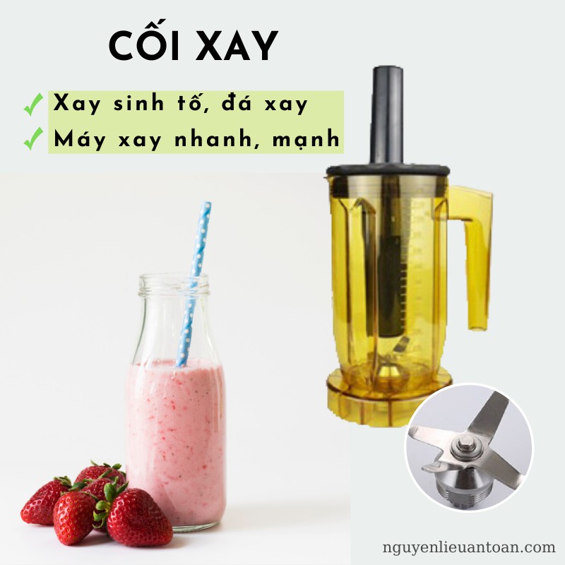 Máy Đảo Trà Eblender ST-816 tặng 3 Cối Đảo-Xay-Ép