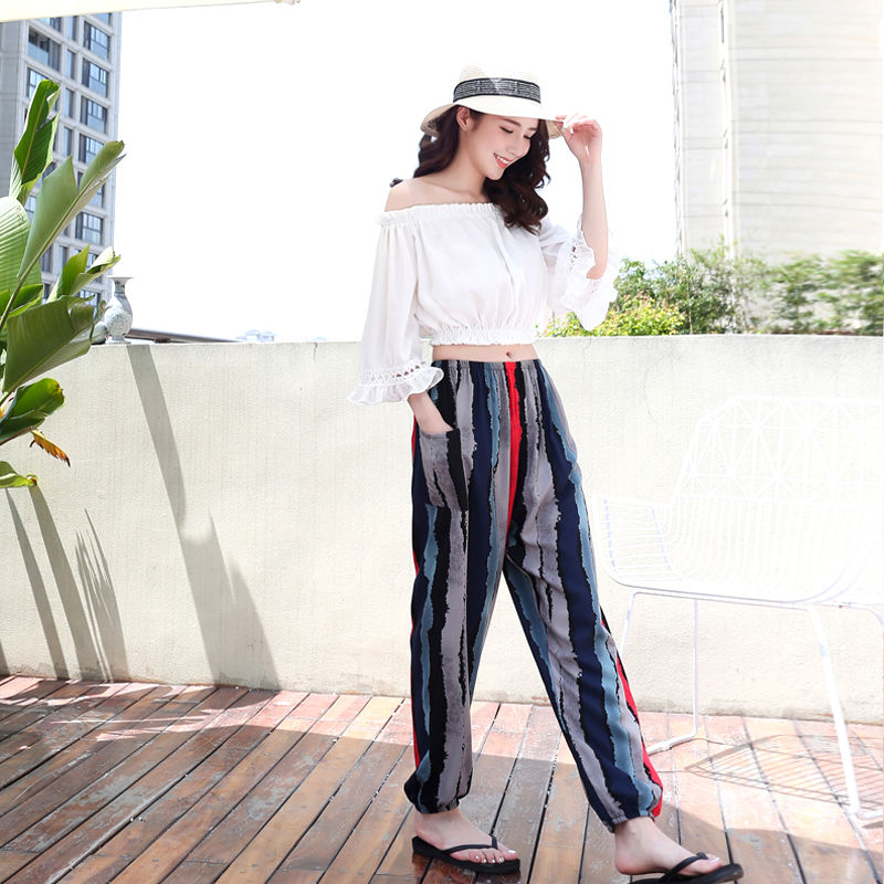 Quần Pijama Dài Ống Rộng Thời Trang Cho Nữ | BigBuy360 - bigbuy360.vn