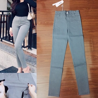 Quần jean skiny màu xám