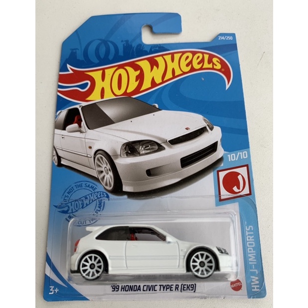 Hot Wheels '99 Honda Civic Type R (EK9)