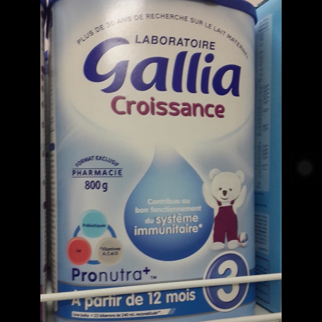 Gallia Croissance 800gr 