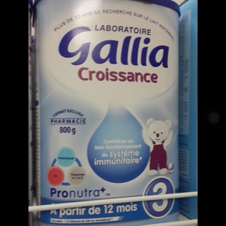 Gallia Croissance 800gr
