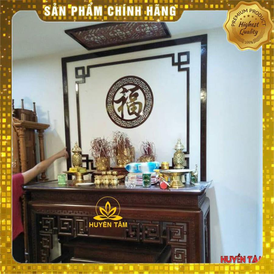 Tấm chắn khói bàn thờ kích thước 48x89cm [Thương hiệu Huyền Tâm size 48x89cm]