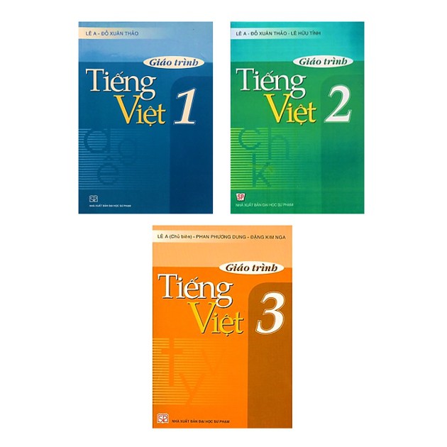 Sách - Combo Giáo trình Tiếng Việt (3 tập)