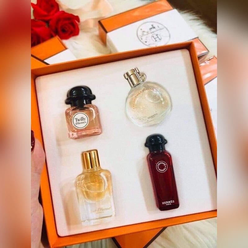 Gift Set Nước Hoa Hermes Deluxe Replica Coffret (4x7.5ml) » Chuẩn Perfume | BigBuy360 - bigbuy360.vn