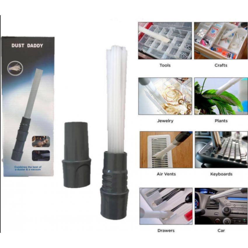 Đầu hút bụi nhiều ống nhỏ Dust Daddy - vệ sinh xe ô tô, điều hòa, nhà cửa