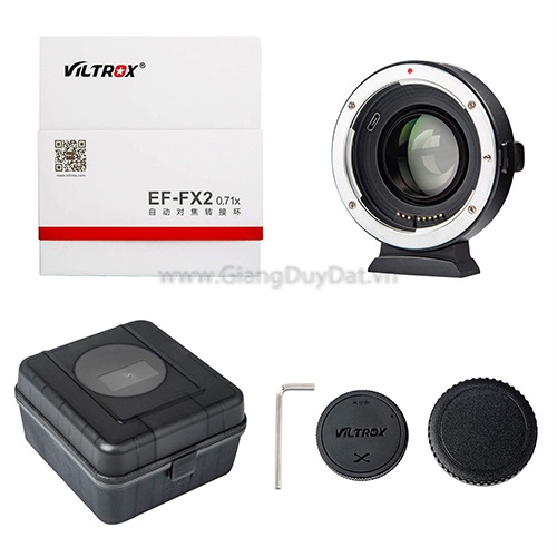 Ngàm Chuyển Viltrox EF-FX2 Sử Dụng Ống Kính Canon EF Trên Body Máy Ảnh Fujifilm
